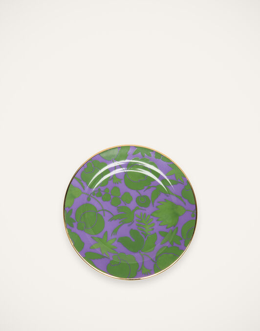 Dessert Plate Set of 2 La DoubleJ: Wildbird Lilla/Verde Dessert Plate Set of 2 La DoubleJ: Wildbird Lilla/Verde DIS0023CER001