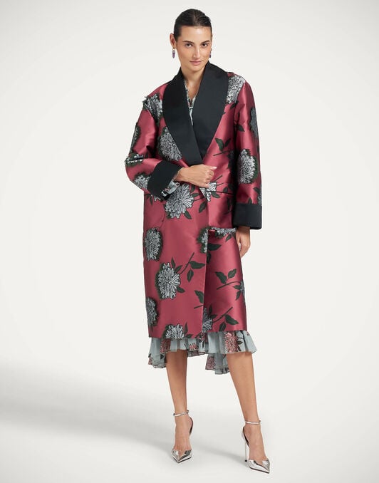 Boudoir Coat La DoubleJ: Feria Pink Boudoir Coat La DoubleJ: Feria Pink JAC0219JCQ159