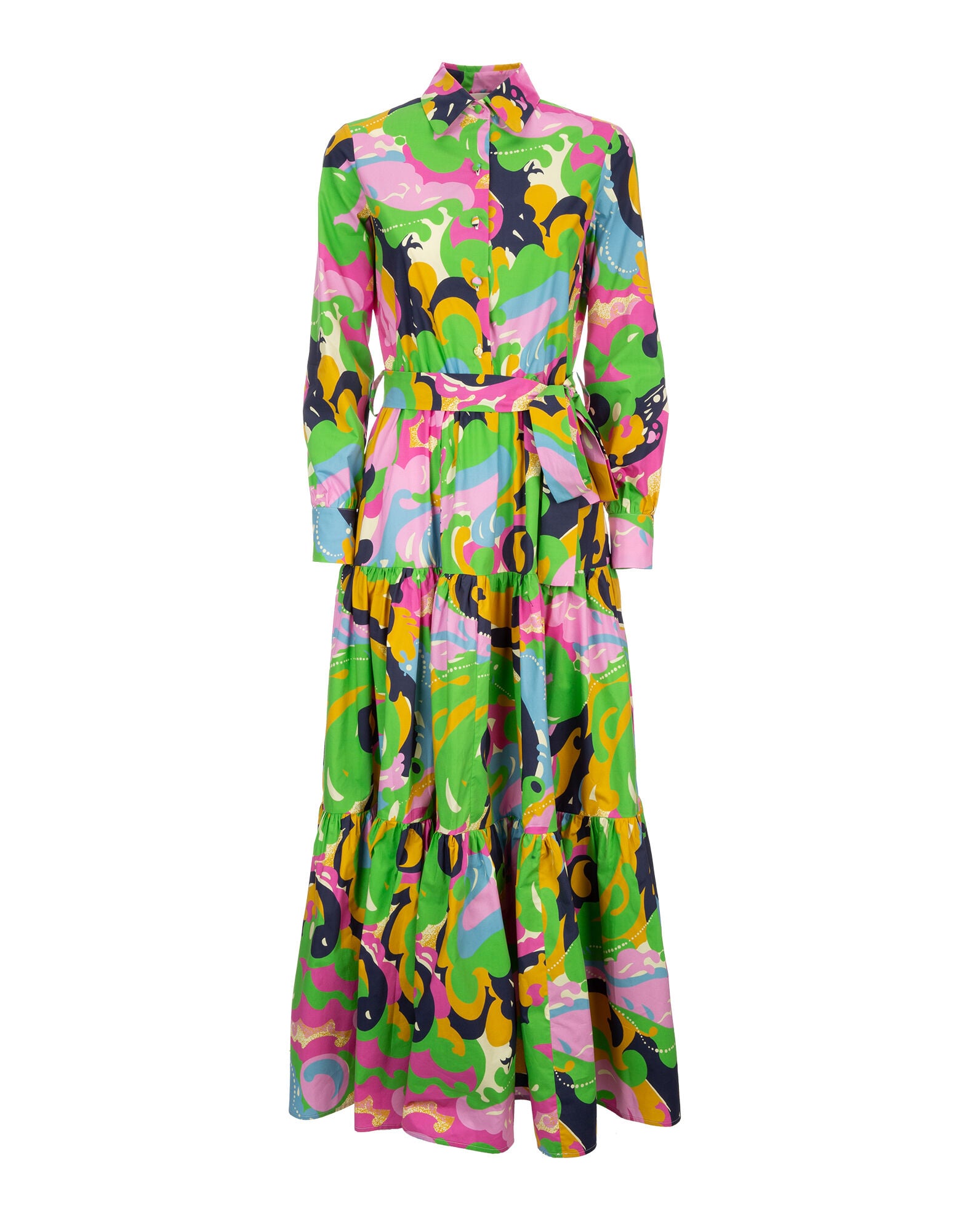 Bellini Dress La DoubleJ: Meraviglia Rosa Bellini Dress LaDoubleJ: Meraviglia Rosa DRE0016COT001