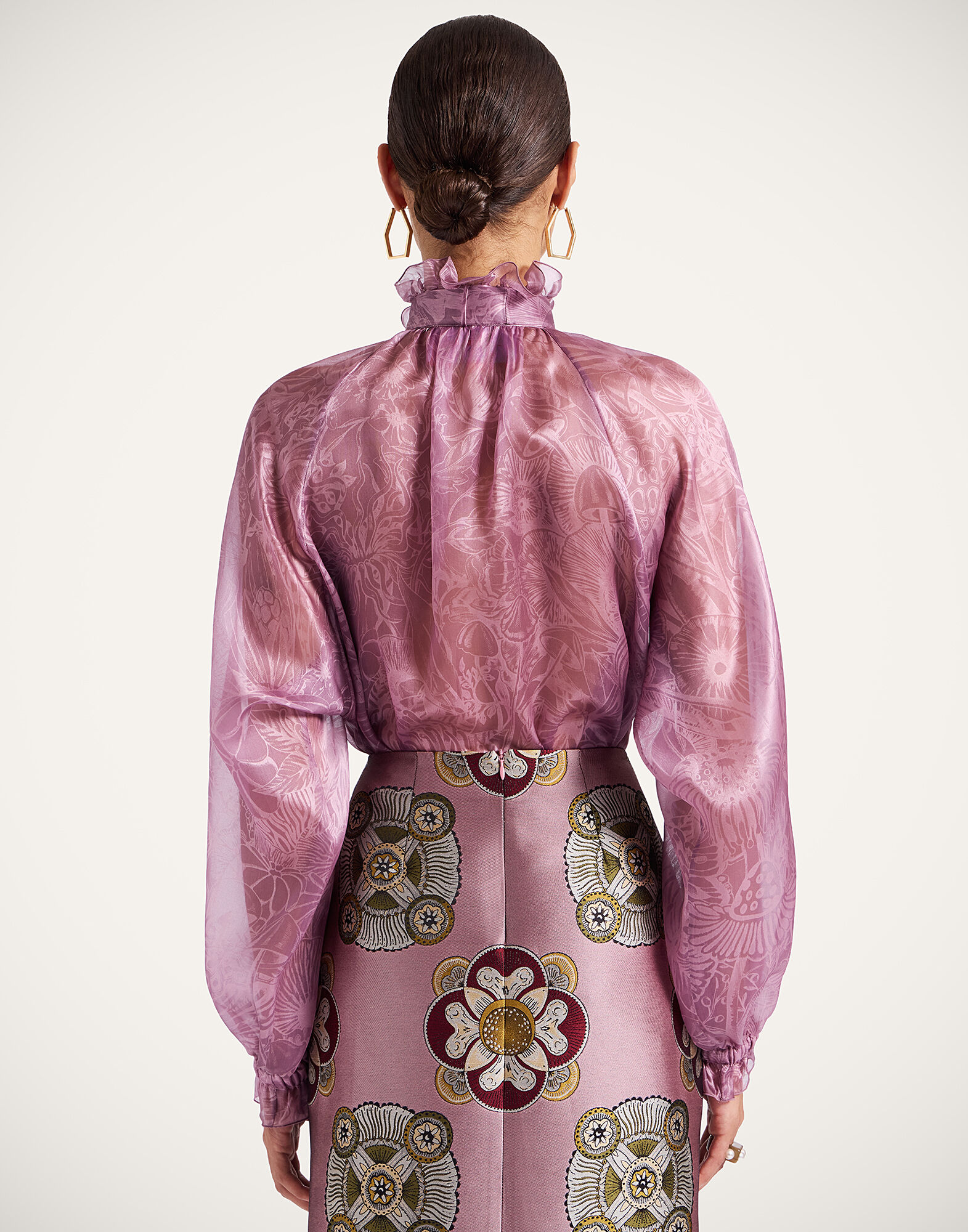 Cerere Blouse La DoubleJ: Solid Dusty Pink Cerere Blouse La DoubleJ: Solid Dusty Pink SHI0120SIL023