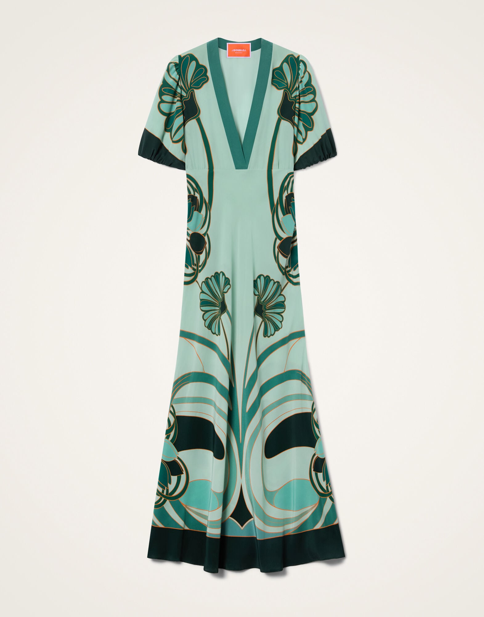 Marlene Dress La DoubleJ: Blooming Tulip Placée Mint Marlene Dress La DoubleJ: Blooming Tulip Placée Mint DRE0891CRE001