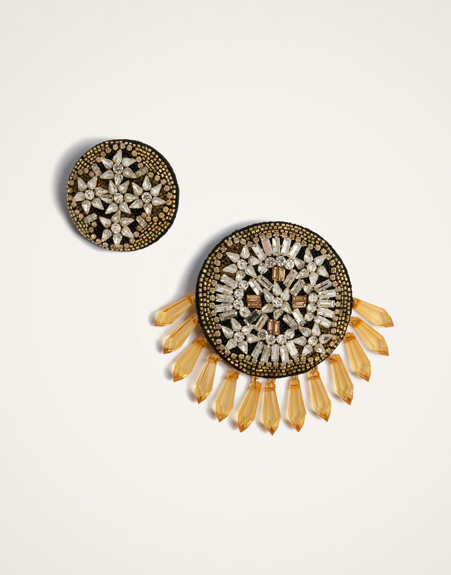 Set Of 2 Pins La DoubleJ: Nucleus Champagne BCH0005EMB124