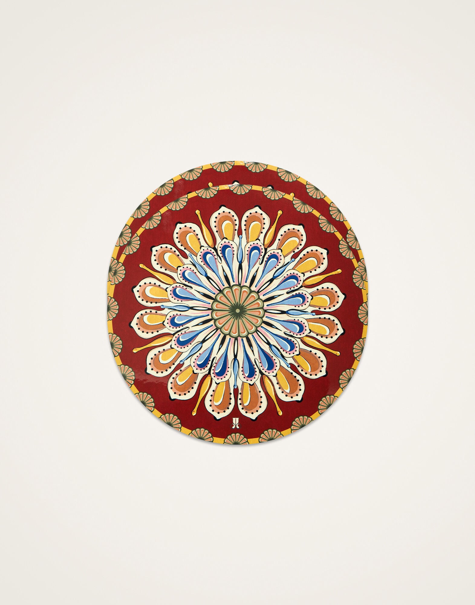 Disk Placemats Set Of 2 La DoubleJ: Nucleus Brick Disk Placemats Set Of 2 La DoubleJ: Nucleus Brick PMT0032CRK001