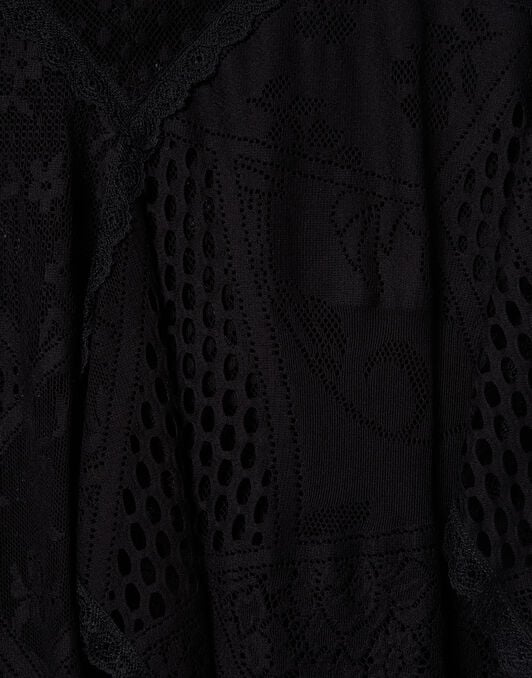 Aura Top La DoubleJ: Solid Black TOP0189LAC009