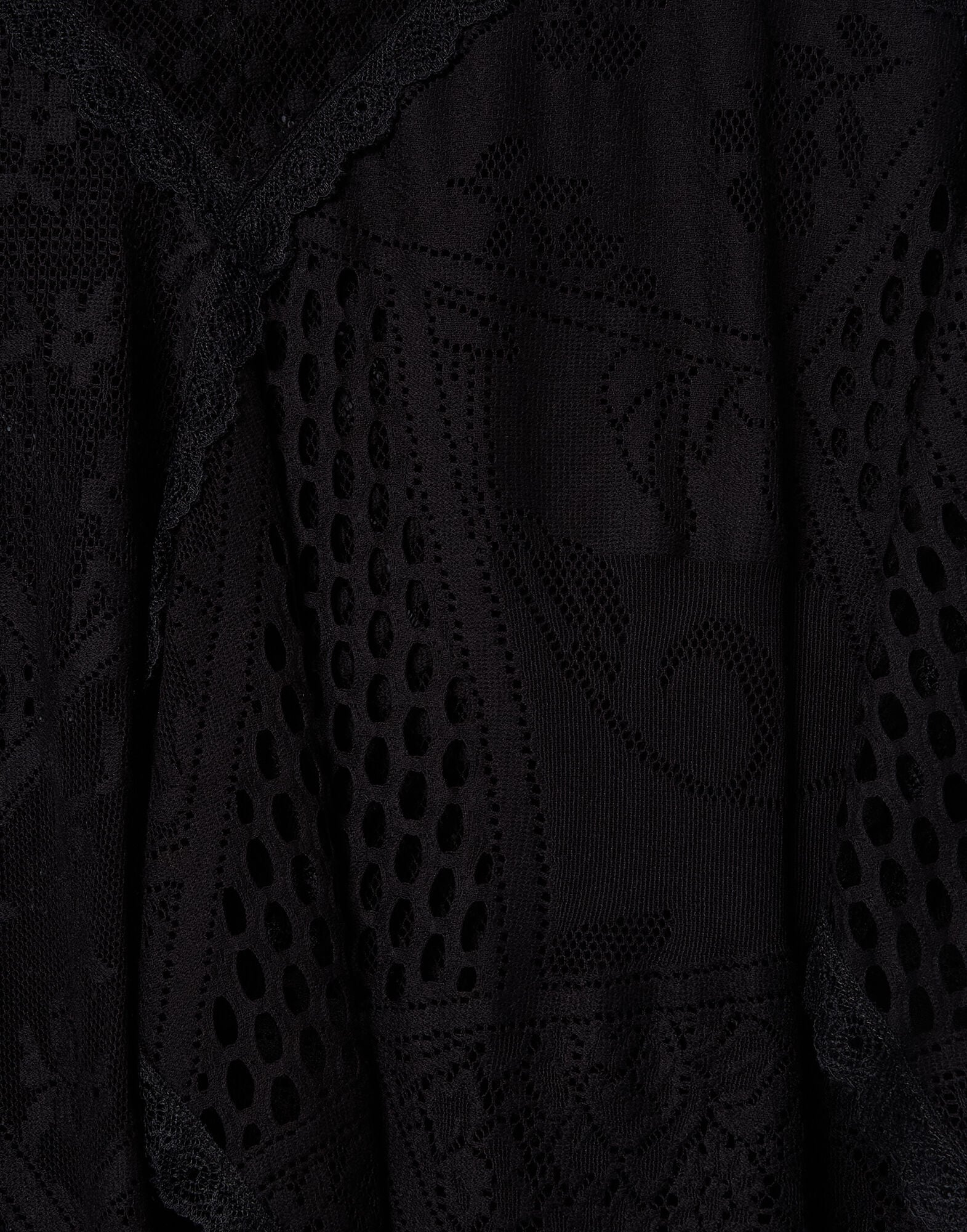 Aura Top La DoubleJ: Solid Black TOP0189LAC009