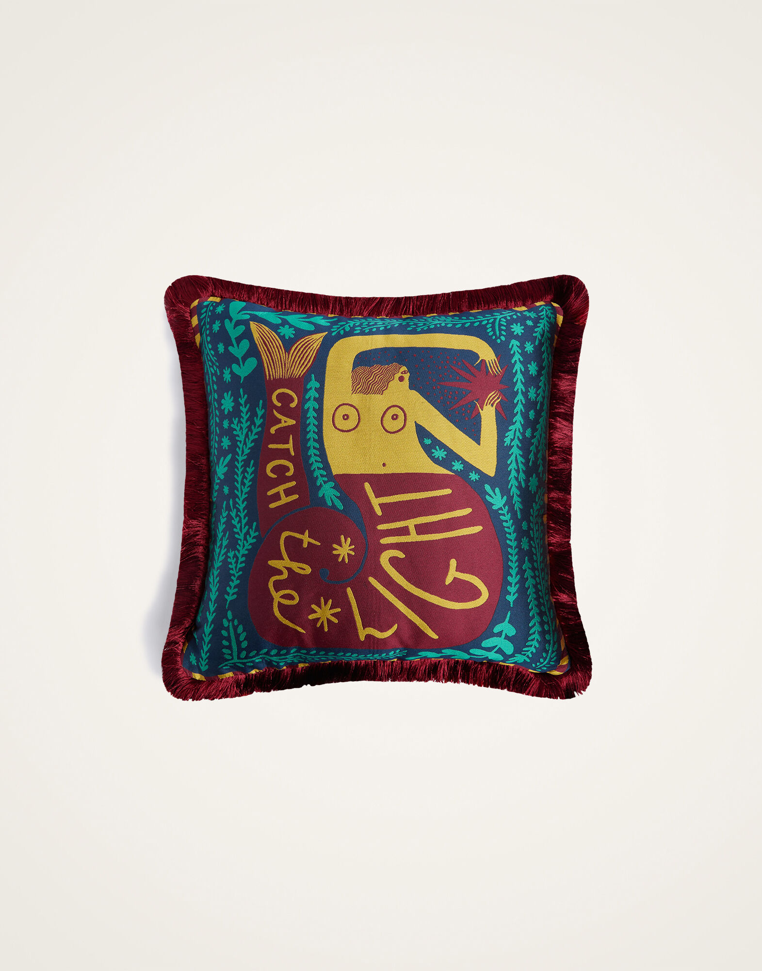 Cushion La DoubleJ: Catch the Light Midnight Blue Cushion La DoubleJ: Catch the Light Midnight Blue CUS0043JCQ149