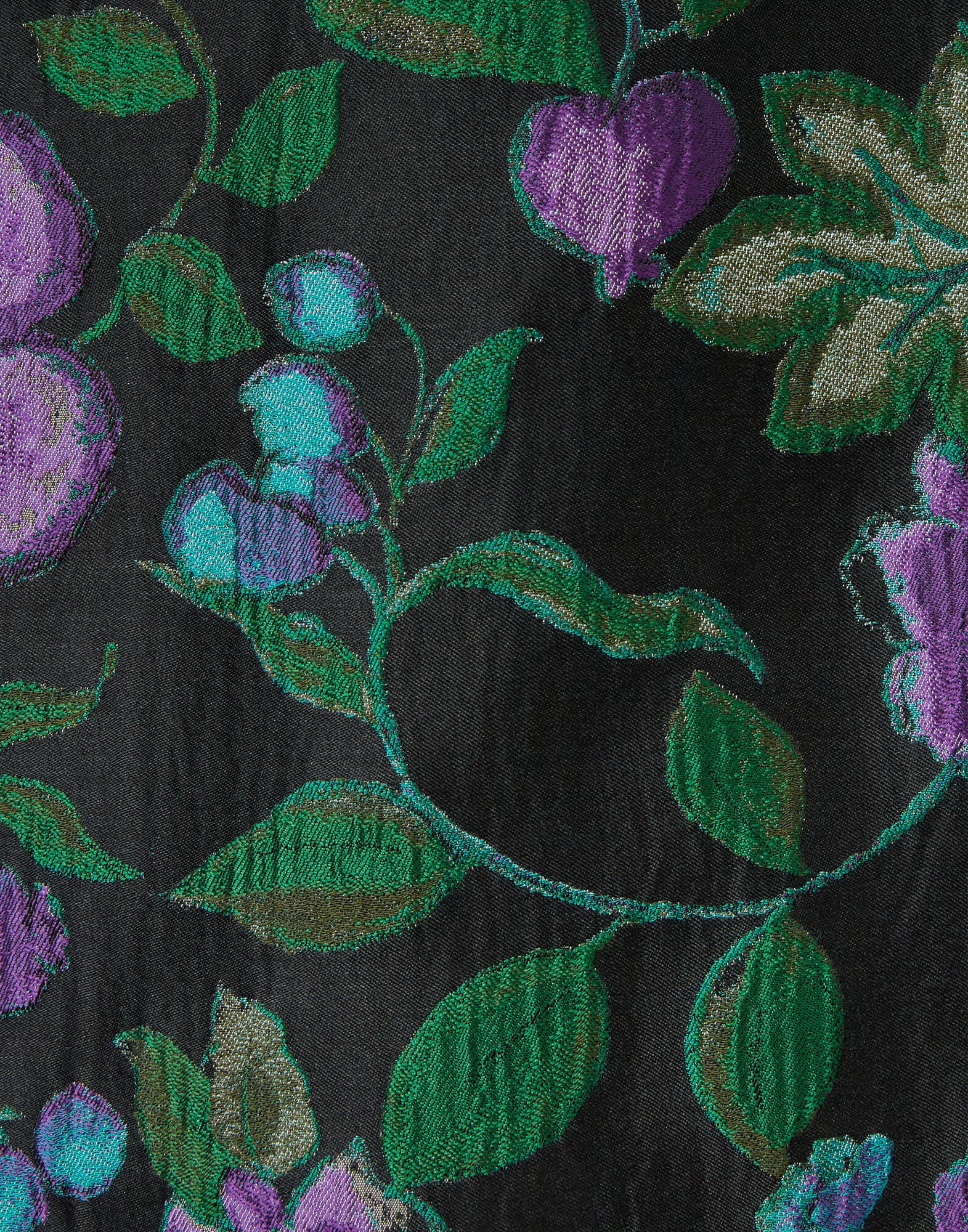 Precious Coat La DoubleJ: Botanical Black JAC0122JCQ144