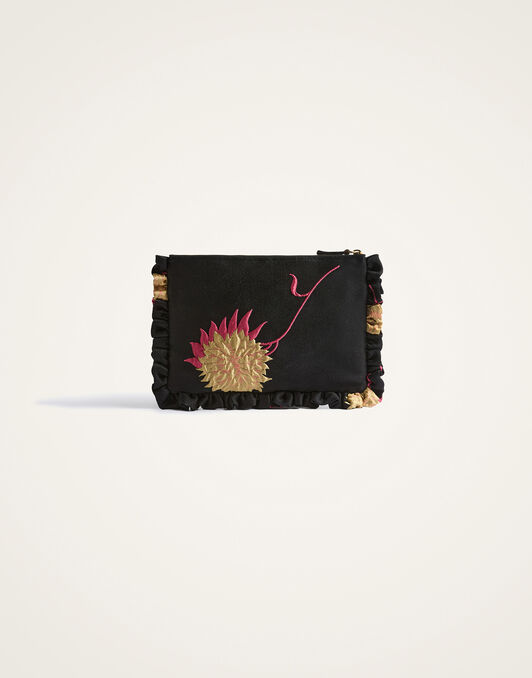 Hand Pochette La DoubleJ: Derby Black BAG0059JCQ108