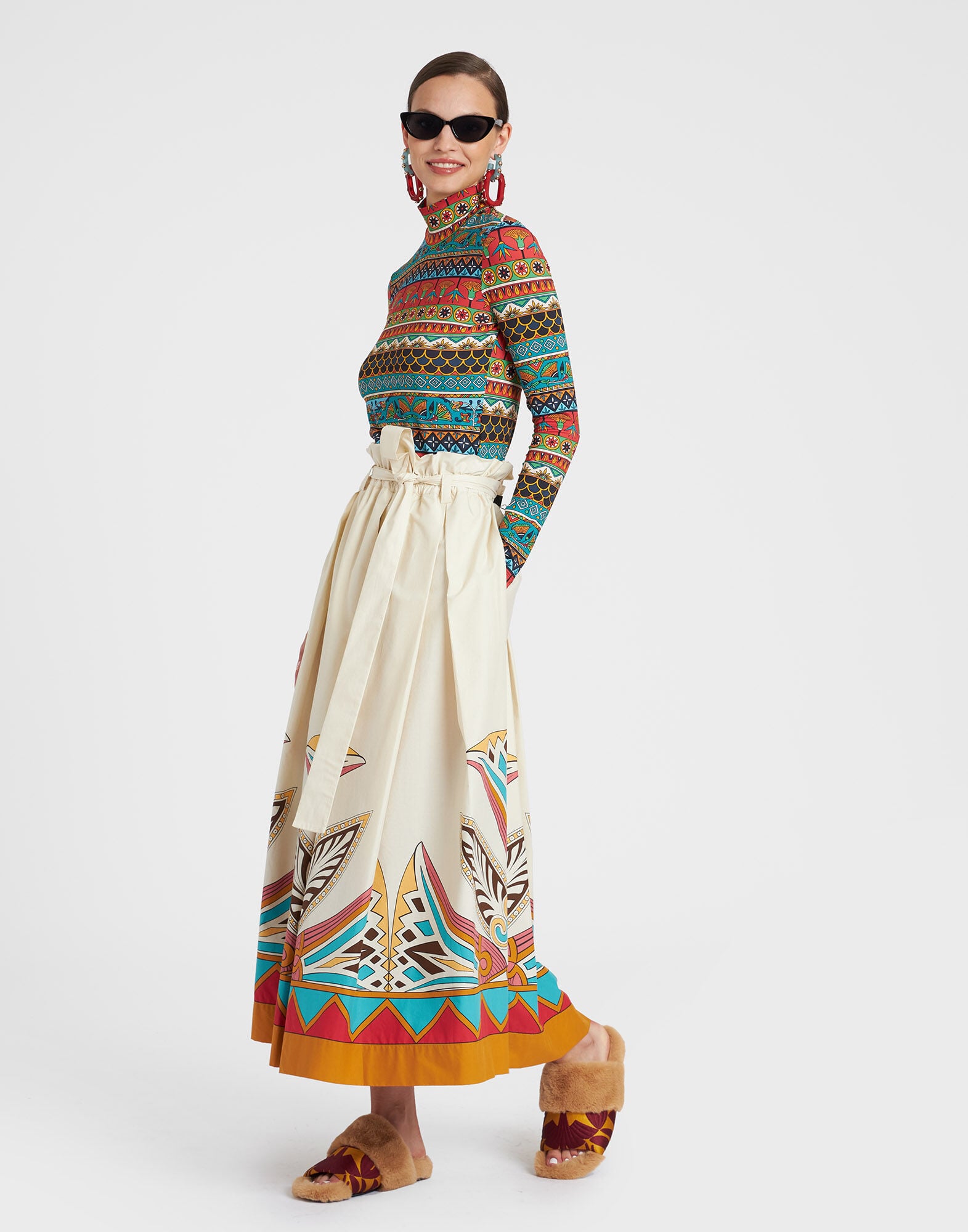 Turtleneck La DoubleJ: Giza Turquoise SHI0030JER005
