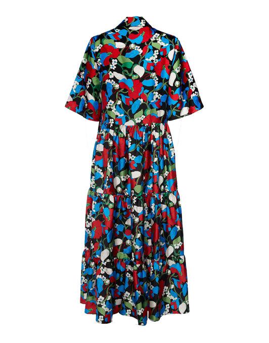 The J Dress La DoubleJ: Vines Black DRE0435SIL001