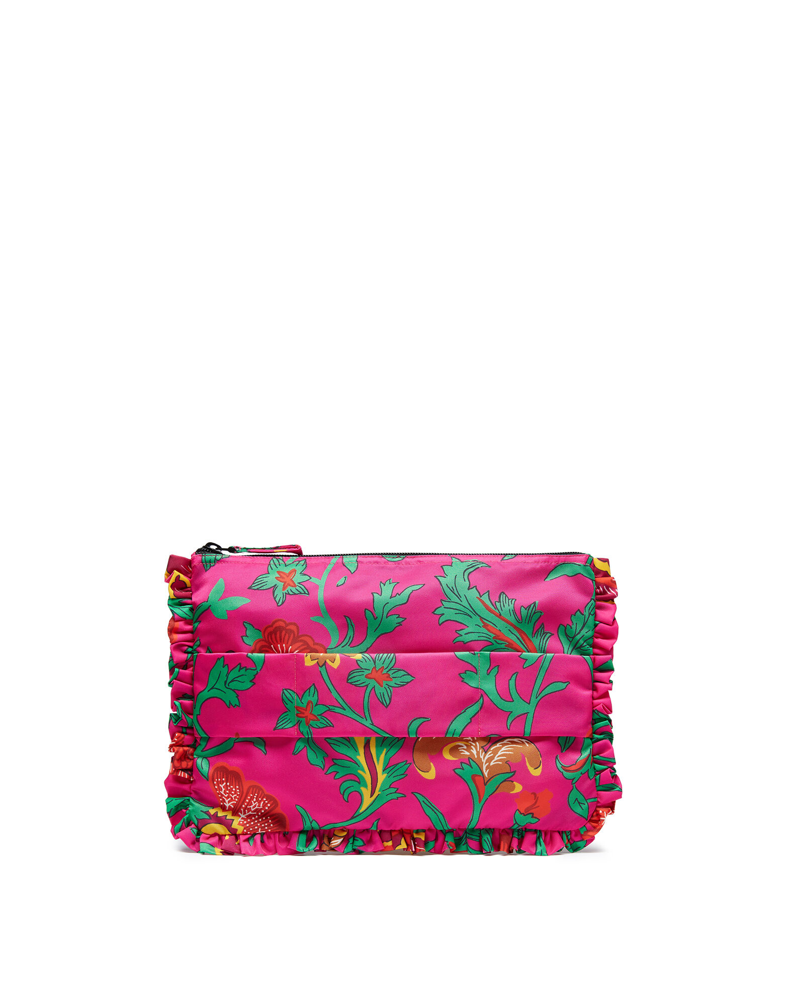 Hand Pochette La DoubleJ: Dragon Flower Fucsia Hand Pochette LaDoubleJ: Dragon Flower Fucsia BAG0002NYL001