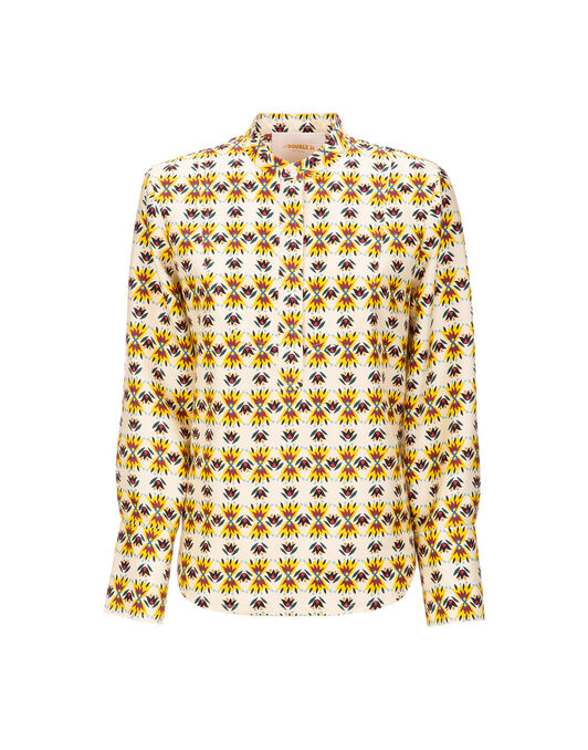 Portofino Shirt La DoubleJ: Bacetto Bianco Portofino Shirt LaDoubleJ: Bacetto Bianco SHI0046SIL001