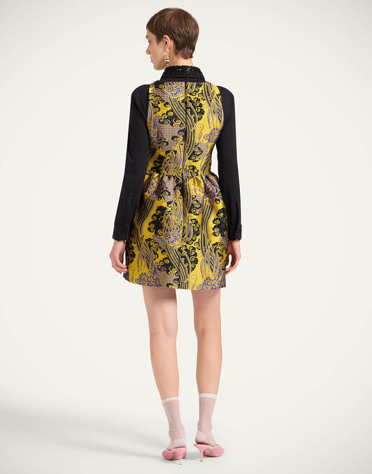 Pirhouette Mini Dress La DoubleJ: Atlantis Yellow Pirhouette Mini Dress La DoubleJ: Atlantis Yellow DRE0986JCQ127