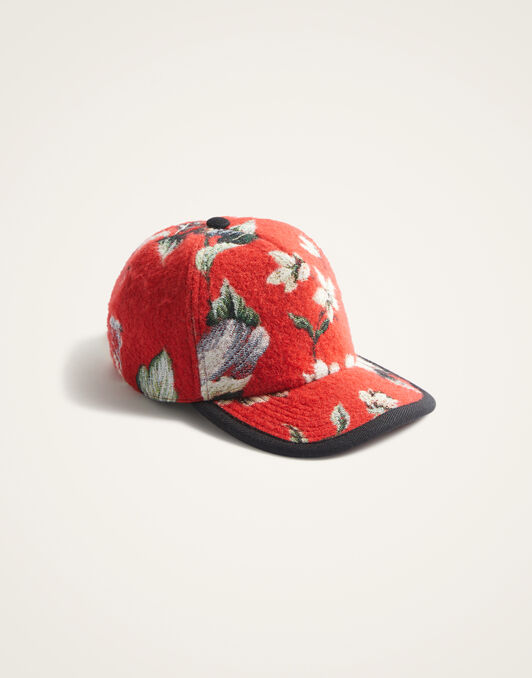 Babeball Cap La DoubleJ: Honolulu Red Babeball Cap La DoubleJ: Honolulu Red HAT0023JCQ117