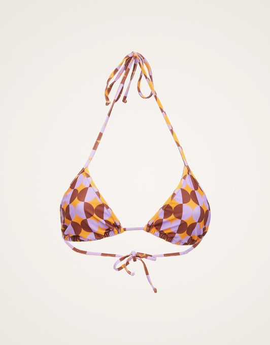 Triangle Bikini Top La DoubleJ: Mezzaluna Orange SWI0003LYC001