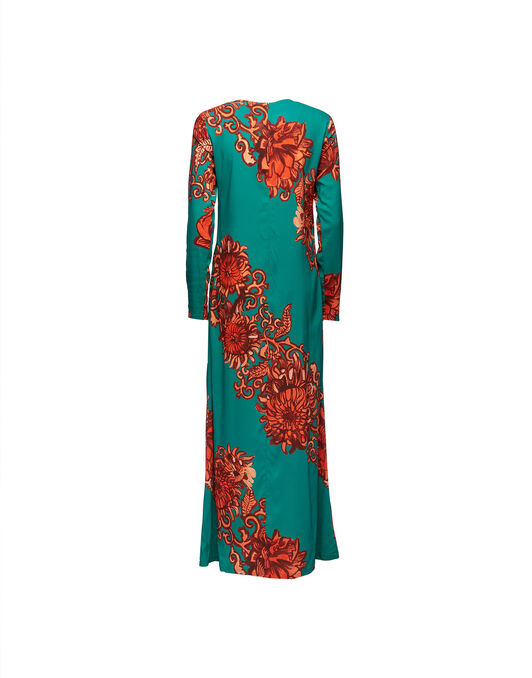 Long Sleeve Swing Dress La DoubleJ: Anemone Ghirlanda Long Sleeve Swing Dress La DoubleJ: Anemone Ghirlanda DRE0184VIS001