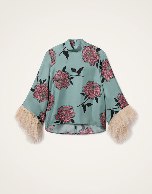 Make An Exit Top La DoubleJ: Feria Light Blue TOP0104SIL001