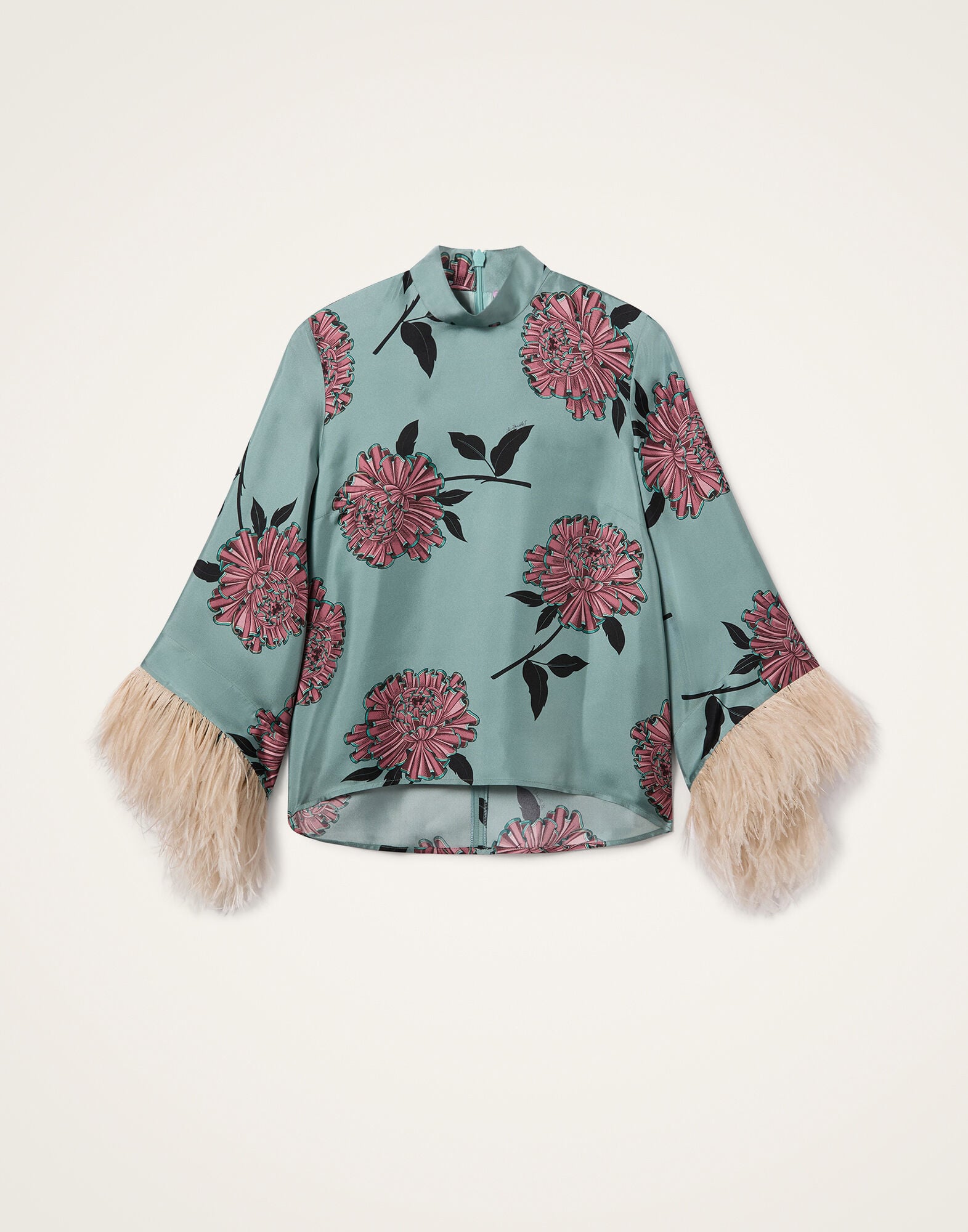 Make An Exit Top La DoubleJ: Feria Light Blue TOP0104SIL001