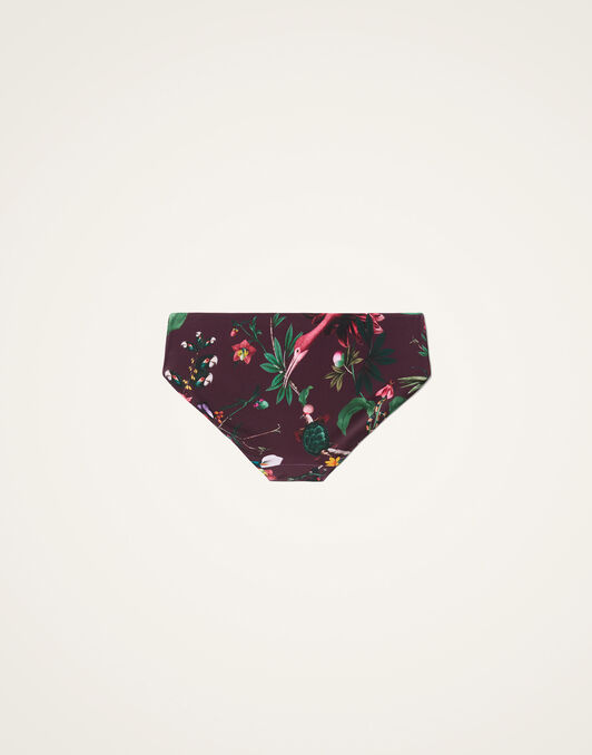 Boy Brief La DoubleJ: Zooflora Mini Burgundy Boy Brief La DoubleJ: Zooflora Mini Burgundy SWI0030LYC001