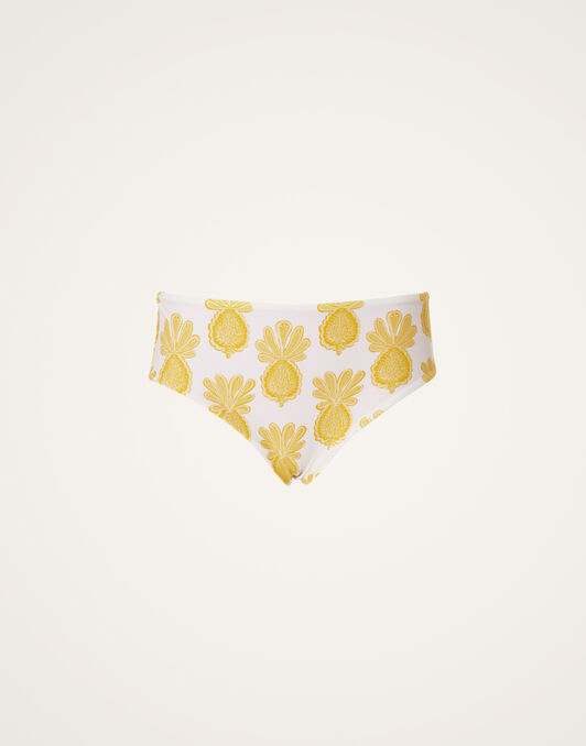 Boy Brief La DoubleJ: Pineapple Sunflower White Boy Brief La DoubleJ: Pineapple Sunflower White SWI0030LYC001