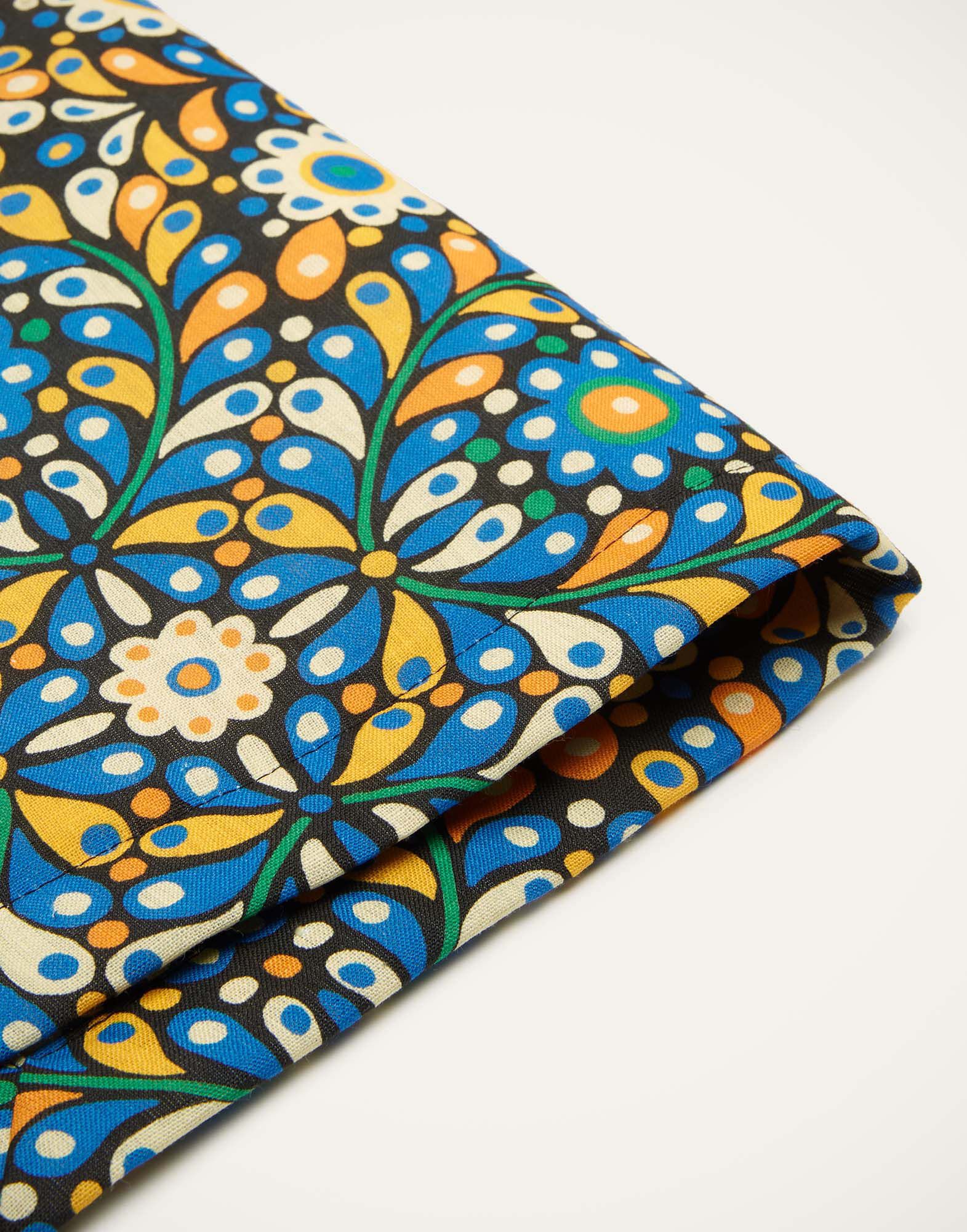 Placemat Set Of 2 La DoubleJ: Confetti Blu Placemat Set Of 2 La DoubleJ: Confetti Blu TBM0001LIN005