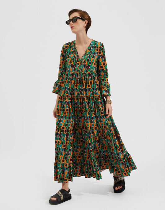 Jennifer Jane Dress LaDoubleJ: Gumball Verde DRE0114COT001