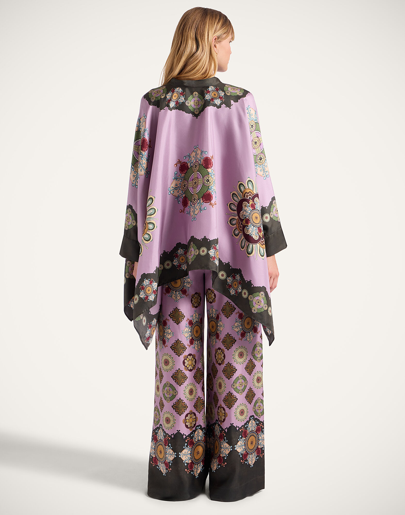 Palazzo Pants La DoubleJ: Nucleus Placée Dusty Pink TRO0026SIL006