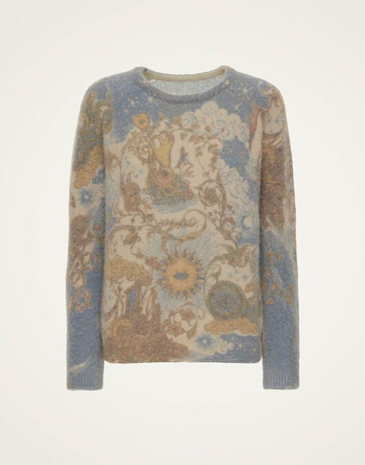 All-In Sweater La DoubleJ: Light Blue All-In Sweater La DoubleJ: Light Blue PUL0213KNI124