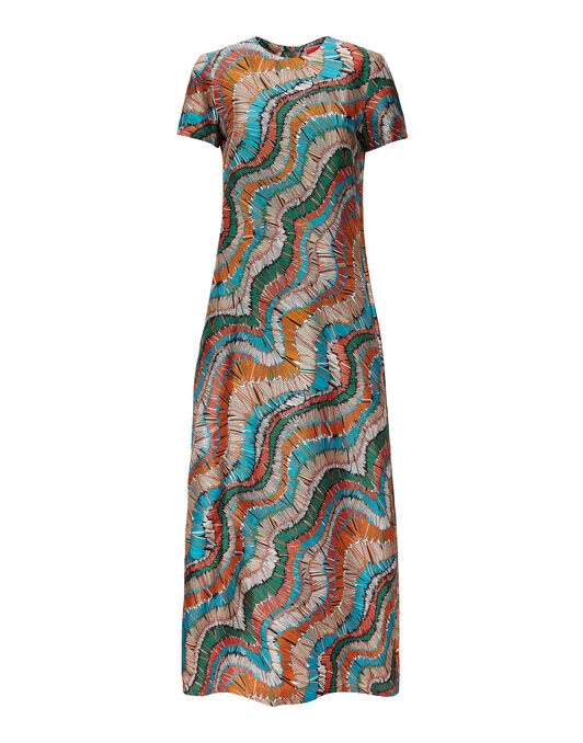 Swing Dress La DoubleJ: Fiammiferi Swing Dress La DoubleJ: Fiammiferi DRE0001SIL001