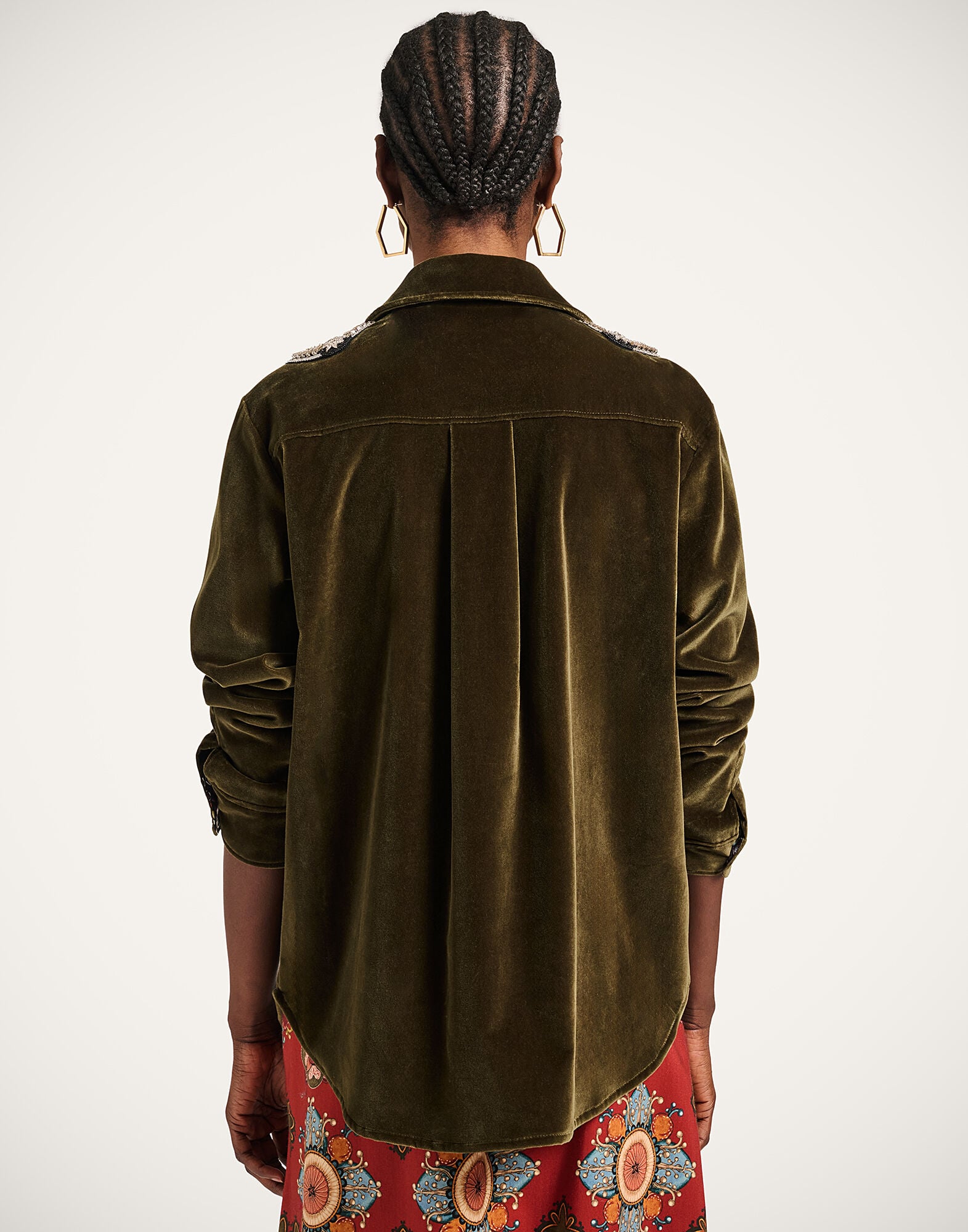 Better Than Your Boyfriend's Jacket La DoubleJ: Solid Moss Green Better Than Your Boyfriend's Jacket La DoubleJ: Solid Moss Green JAC0156VEL011