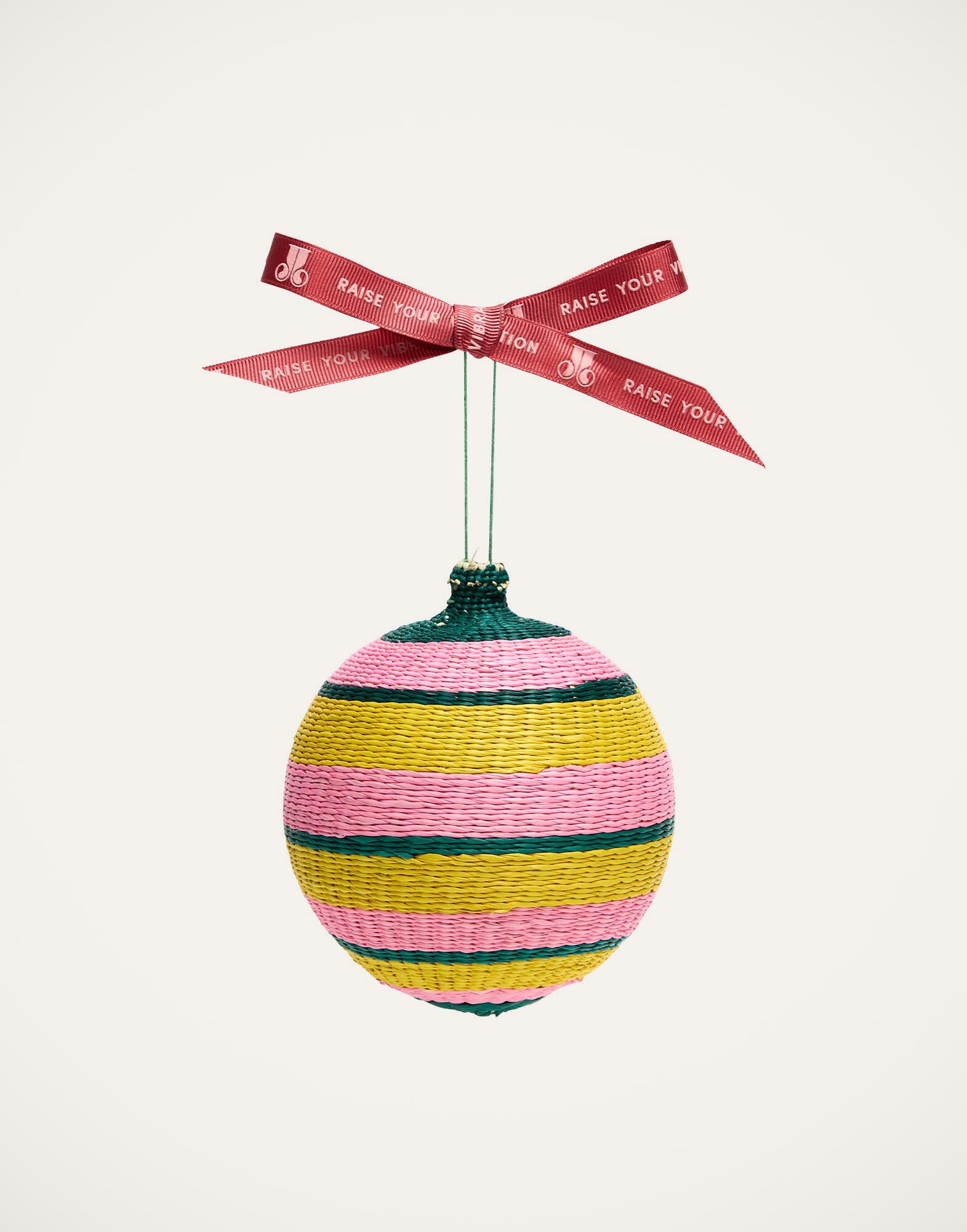 Holiday Baubles Set Of 3 La DoubleJ: Multicolor Holiday Baubles Set Of 3 La DoubleJ: Multicolor OTS0024RAF010