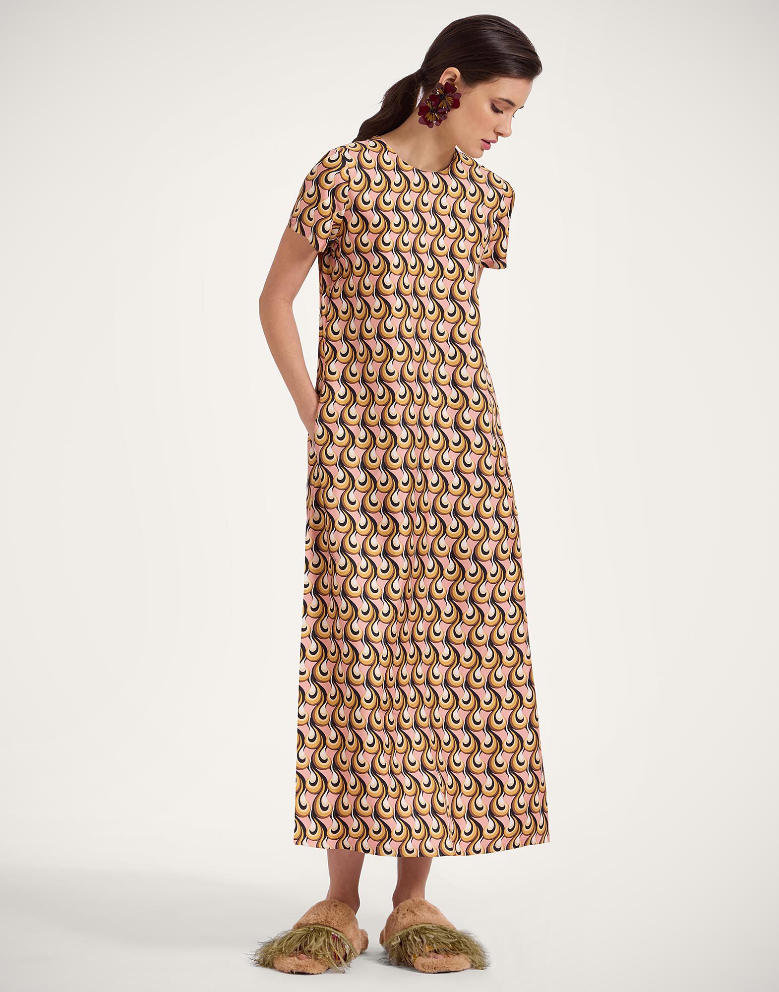 Swing Dress La DoubleJ: Melty Pink DRE0001SIL001