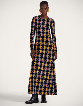 Swank Dress La DoubleJ: Half-Light Black DRE0206VEL006