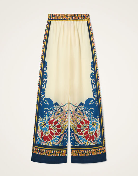 Palazzo Pants La DoubleJ: Lemuria Placée Blue Palazzo Pants La DoubleJ: Lemuria Placée Blue TRO0026SIL006