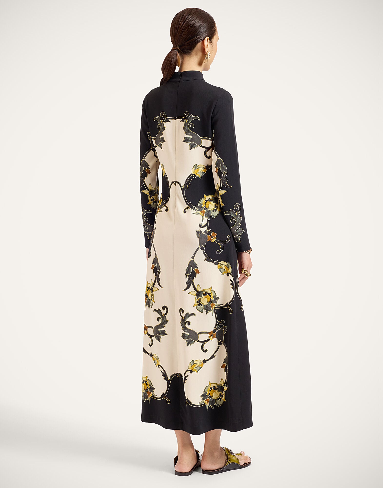 Halle Dress La DoubleJ: Buttercup Placée Black Halle Dress La DoubleJ: Buttercup Placée Black DRE0444VIS011