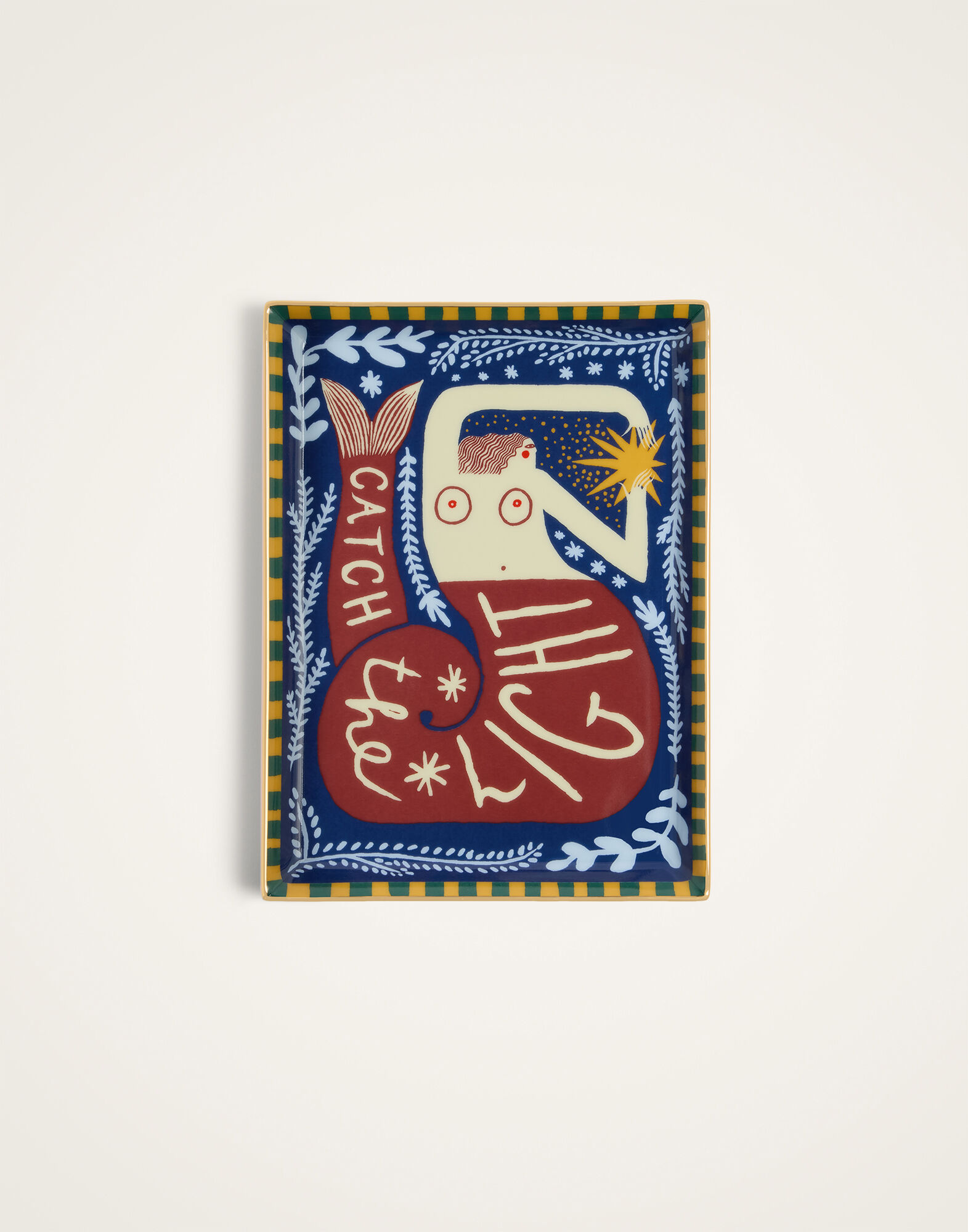 Trinket Tray La DoubleJ: Catch the Light Midnight Blue Trinket Tray La DoubleJ: Catch the Light Midnight Blue TRI0008CER001