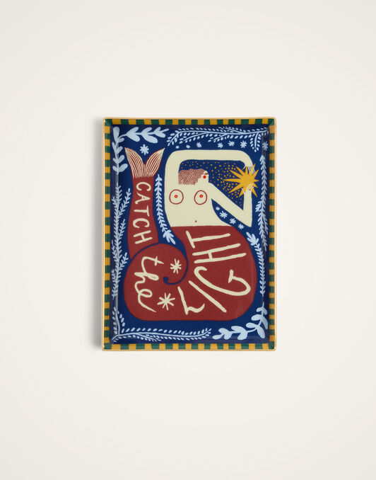 Trinket Tray La DoubleJ: Catch the Light Midnight Blue Trinket Tray La DoubleJ: Catch the Light Midnight Blue TRI0008CER001