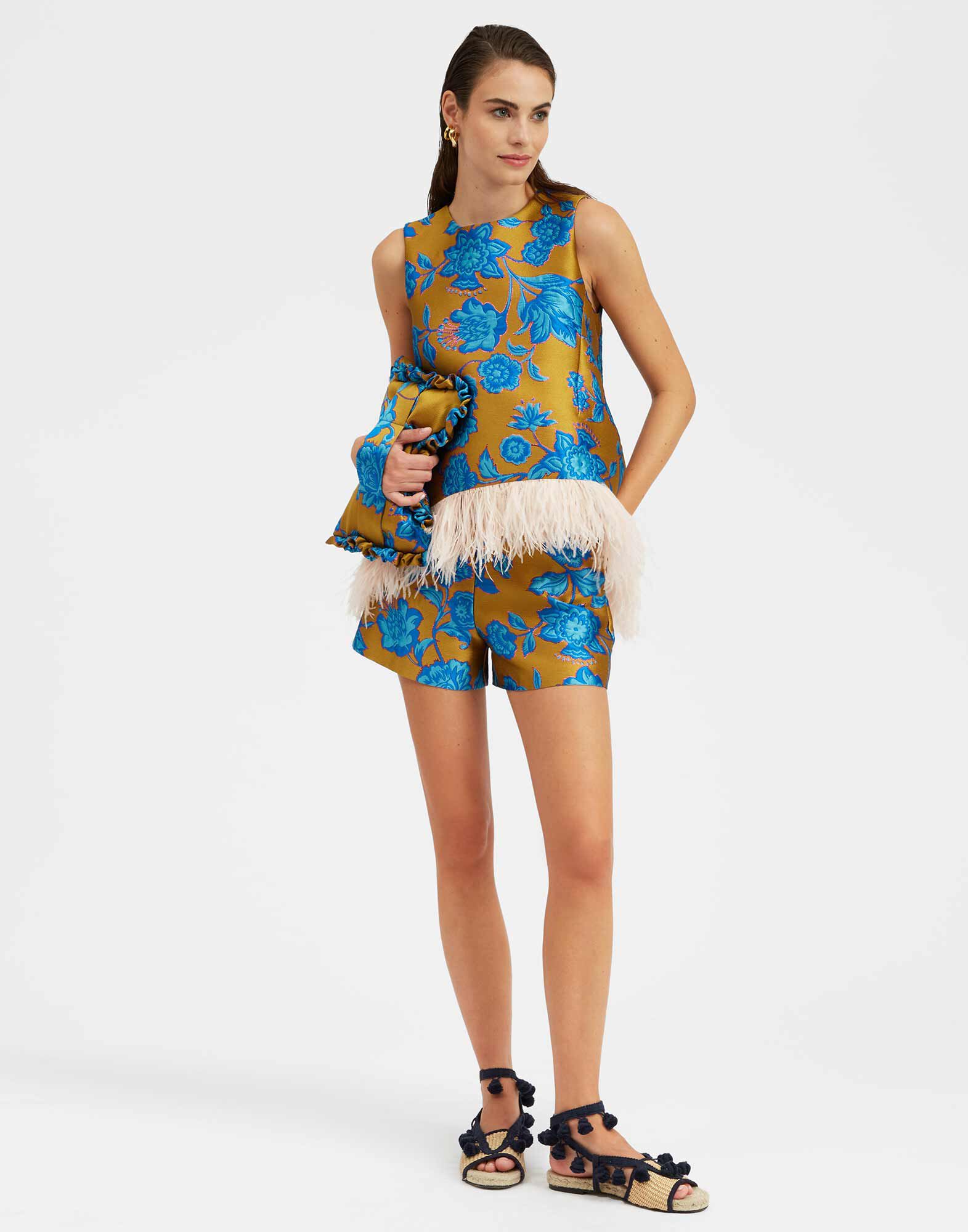 Margarita Shorts La DoubleJ: Hottie Turquoise Margarita Shorts La DoubleJ: Hottie Turquoise TRO0112JCQ073