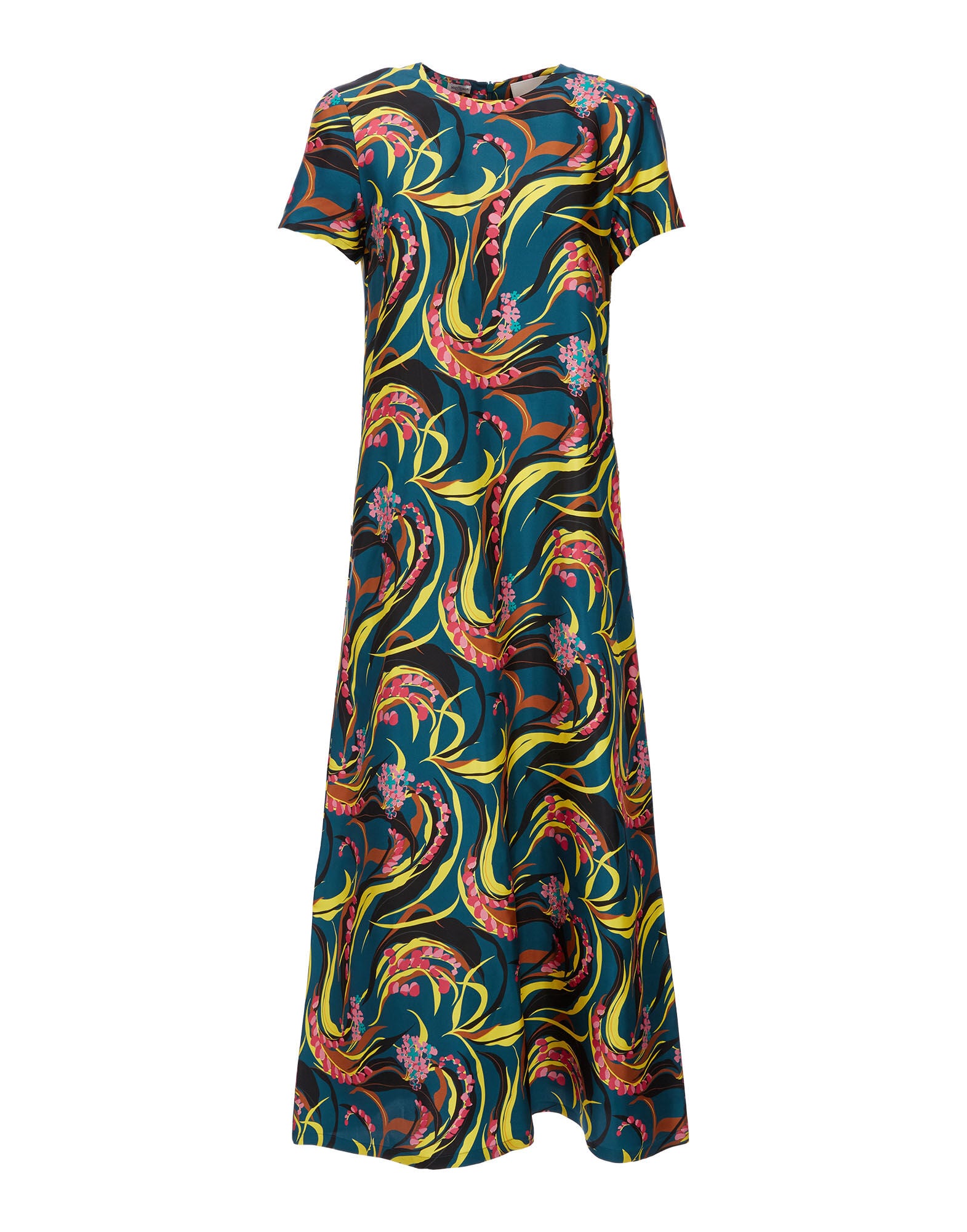 Swing Dress La DoubleJ: Windy Flowers Blu Swing Dress LaDoubleJ: Windy Flowers Blu DRE0001SIL001