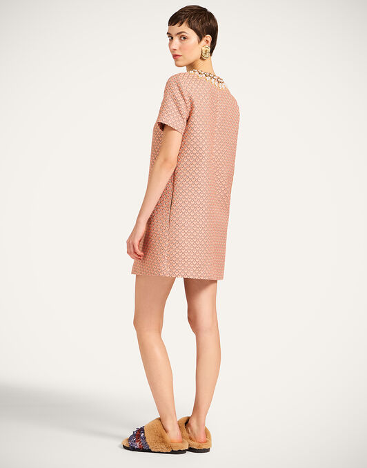 Mini Swing Dress La DoubleJ: Tulip Pale Pink Mini Swing Dress La DoubleJ: Tulip Pale Pink DRE1069JCQ088