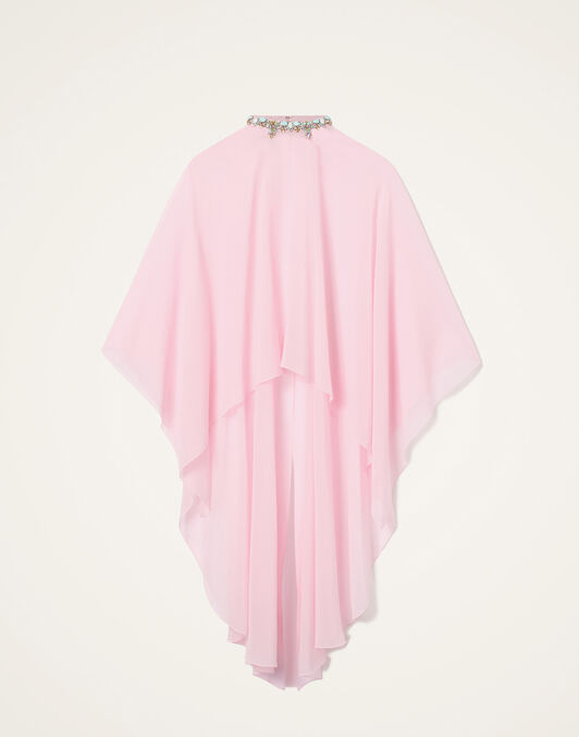 Maria Cape La DoubleJ: Solid Pink SCA0092SIL014