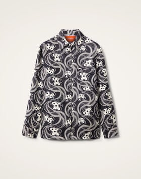 Boy Shirt La DoubleJ: Aperol Black & White SHI0001SIL001