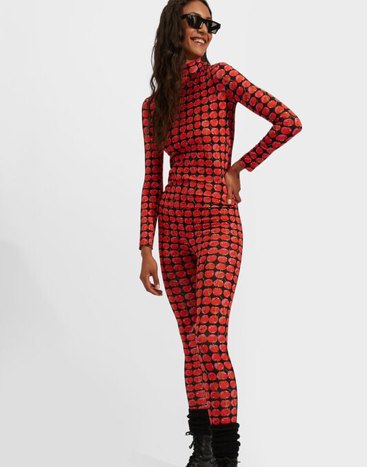 Turtleneck La DoubleJ: Black Cherries Turtleneck La DoubleJ: Black Cherries SHI0030JER005