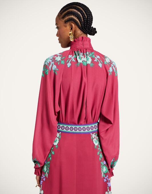 Cerere Blouse La DoubleJ: Regalia Placée Red Cerere Blouse La DoubleJ: Regalia Placée Red SHI0086VIS019