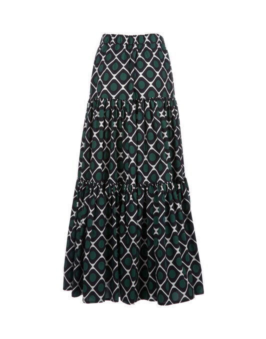 Big Skirt La DoubleJ: Olive Big Skirt LaDoubleJ: Olive SKI0001COT020