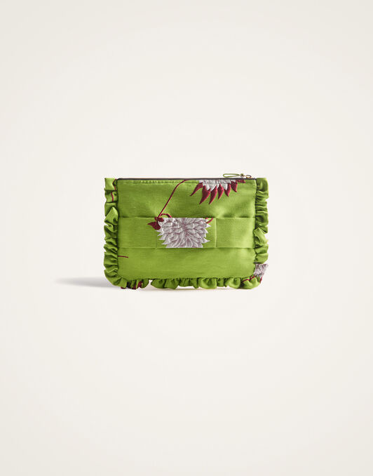 Hand Pochette La DoubleJ: Derby Lime BAG0059JCQ108