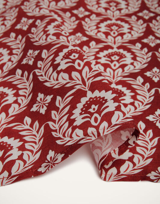 Large Napkins Set Of 2 La DoubleJ: Bordeaux Garland Large Napkins Set Of 2 La DoubleJ: Bordeaux Garland NAP0006LIN001