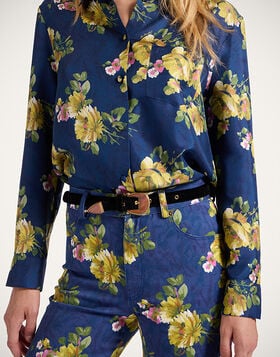 Cinch Belt La DoubleJ: Solid Black BEL0013VEL011