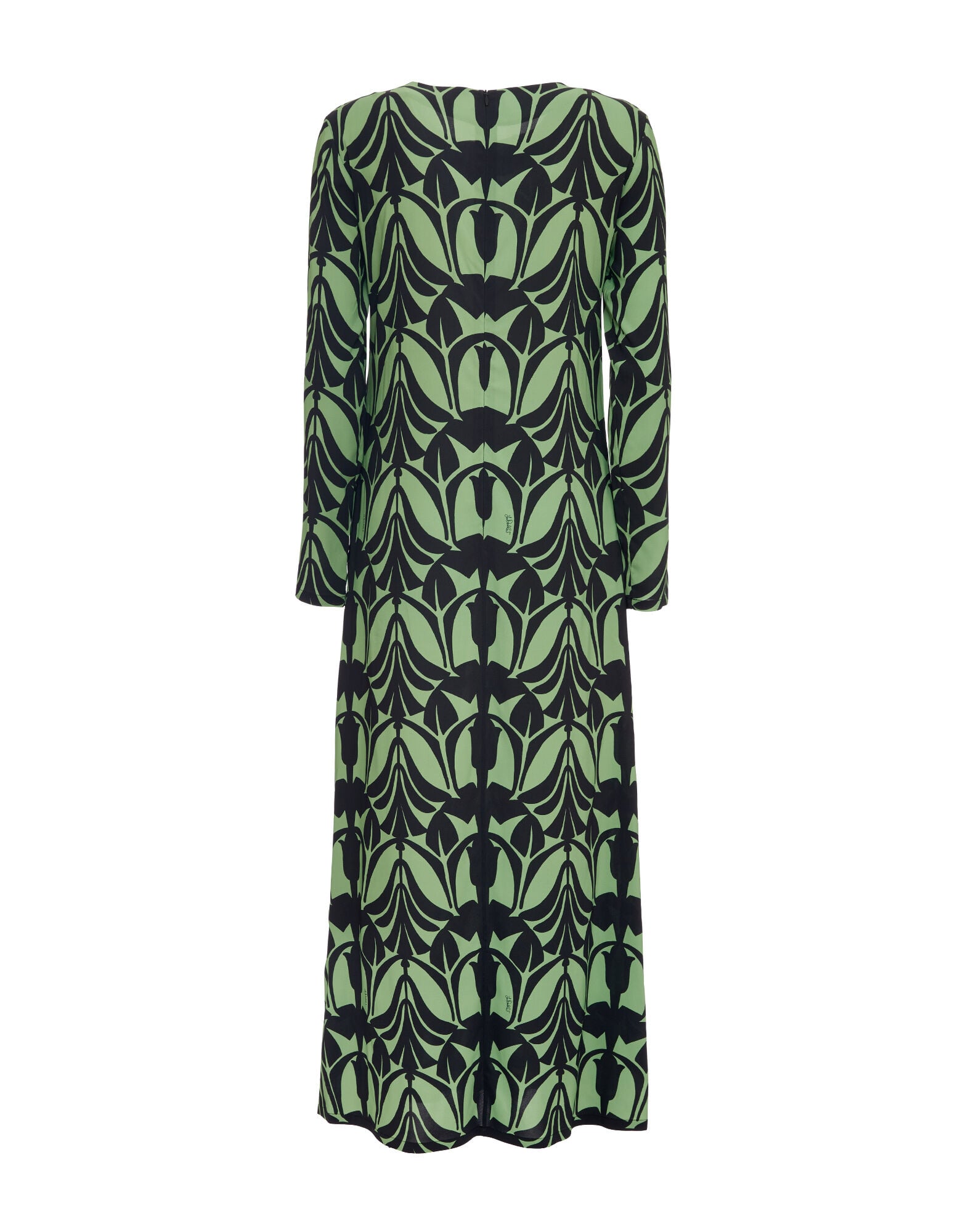 Long Sleeve Swing Dress La DoubleJ: Papyrus Green Long Sleeve Swing Dress La DoubleJ: Papyrus Green DRE0184VIS001