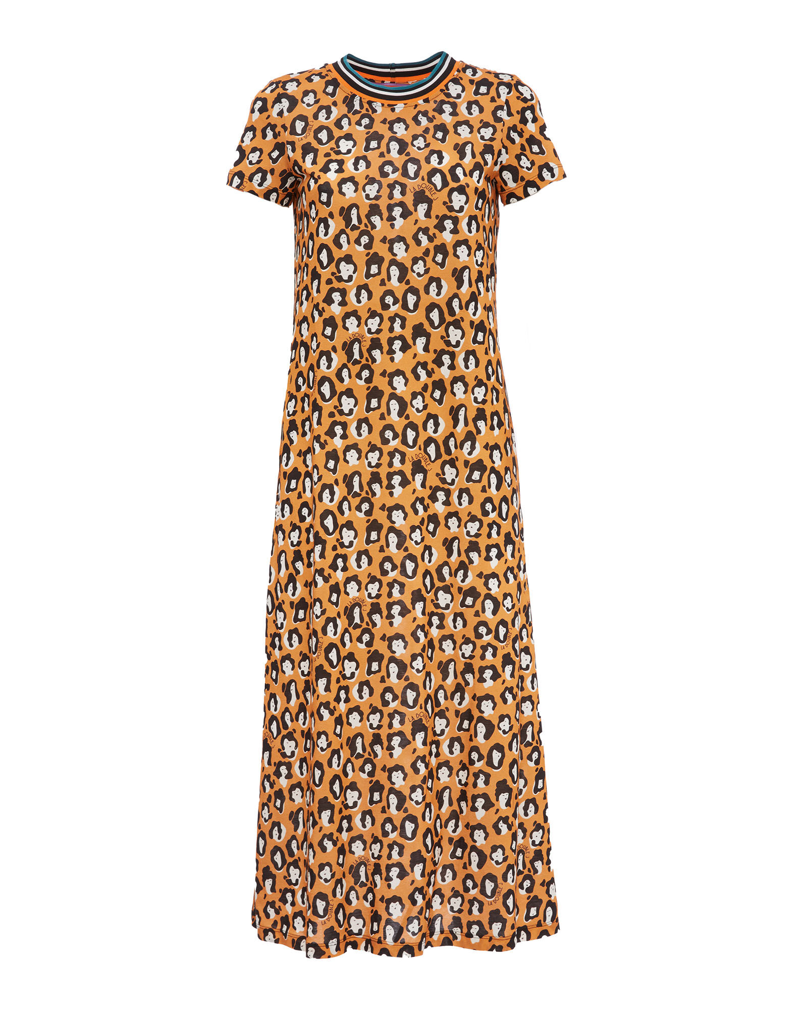 Sporty Swing Dress La DoubleJ: Lady Leopard DRE0247JER002